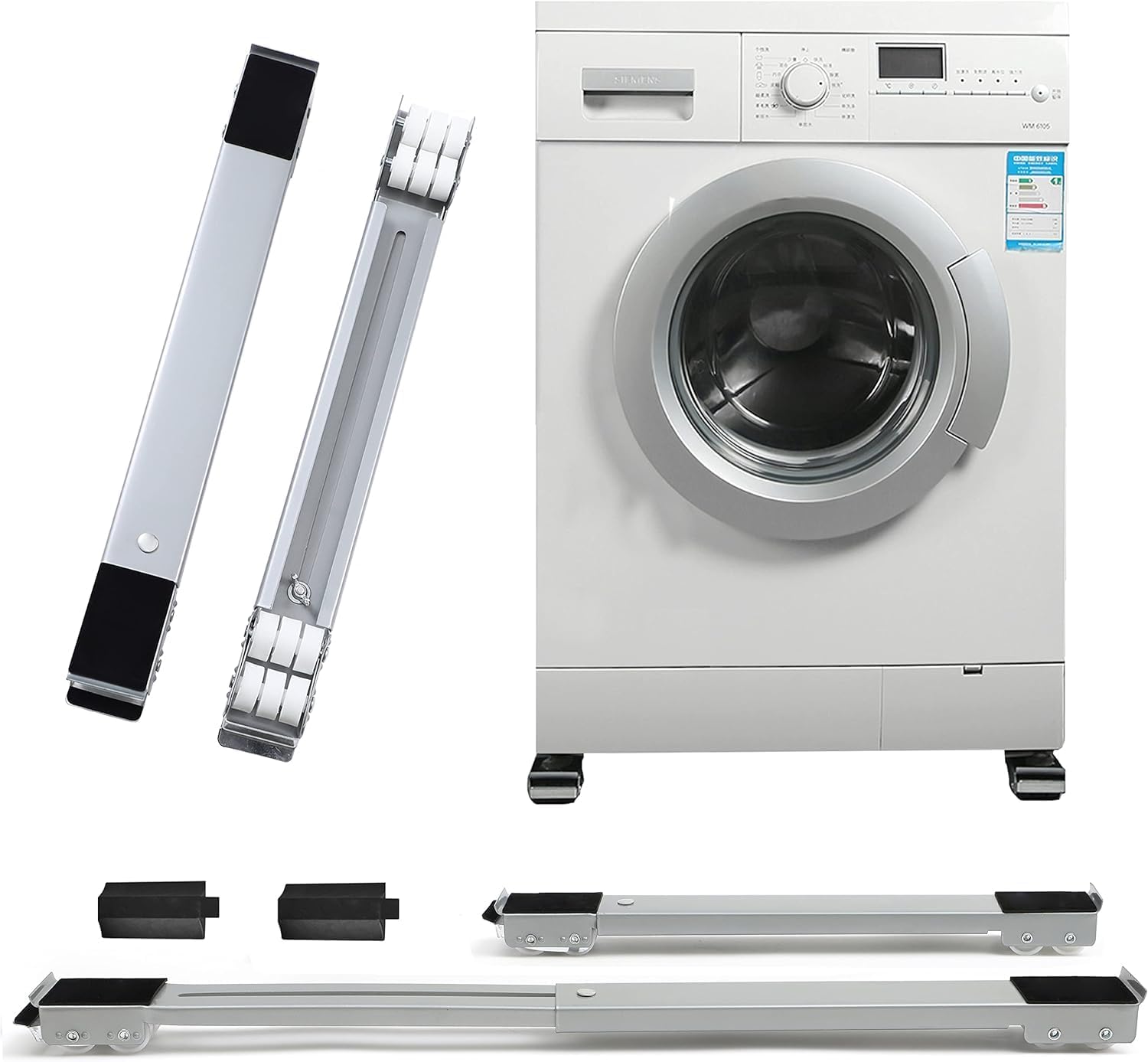 Heavy Load Furniture Lifter Mover Tool Set - Moving Roller Wheel Set Easy and Safe Shifting Slider Tools for Washing Machines, Fridge, Sofa, Table, Cupboard
