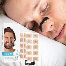 Magnetic Nasal Strips for Breathing | Boost Oxygen Intake | Snoring Stopper For Men | 15 Count