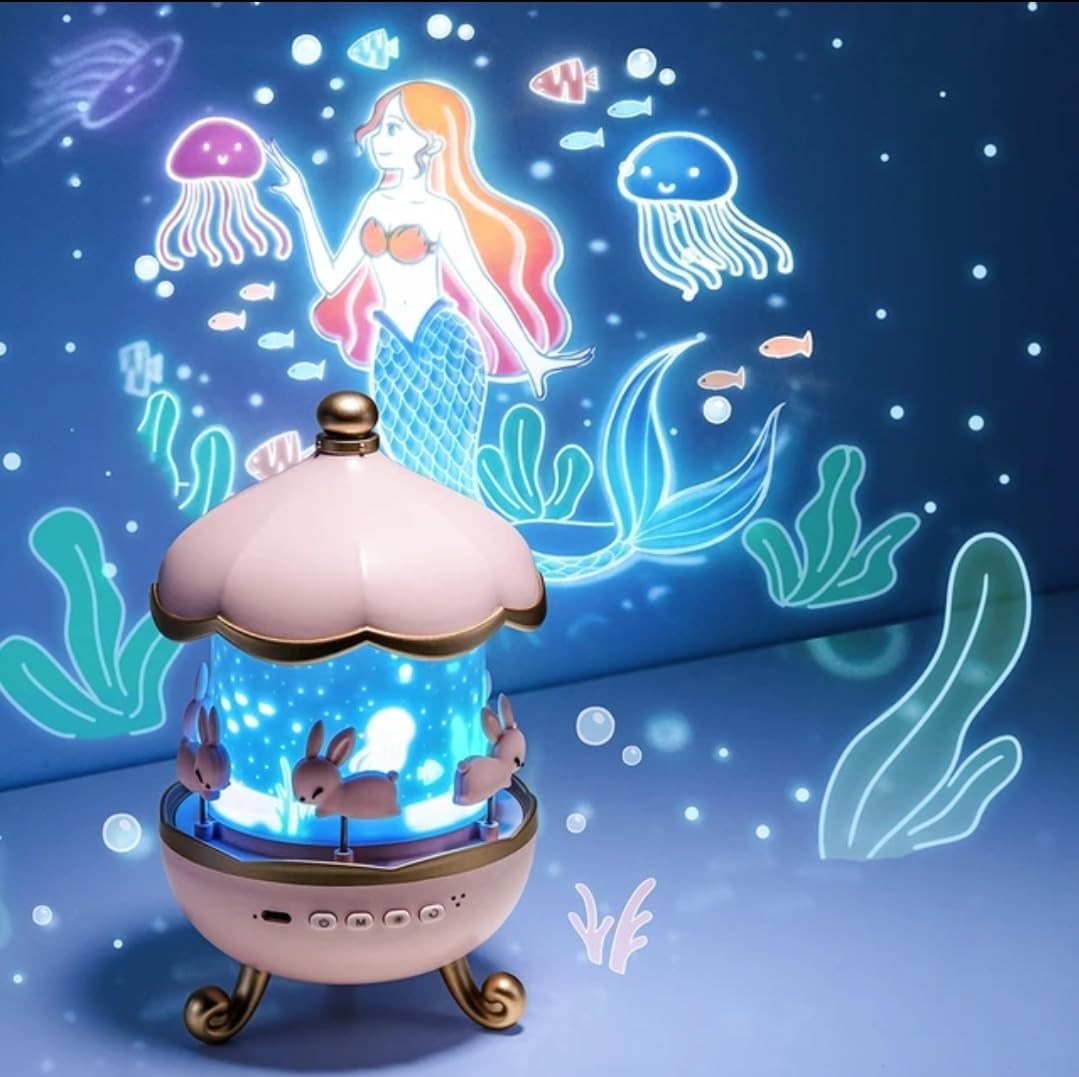 Kawaii Unicorn Gifts For Girls Night Light,Clear